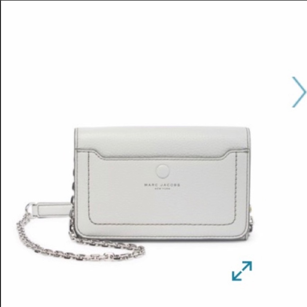 Light grey Marc Jacobs cross body purse